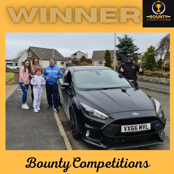 Won a 2016 Mark 3 FORD Focus RS AWD 2.3