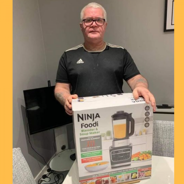 Won a Ninja Foodi Blender and Soup Maker