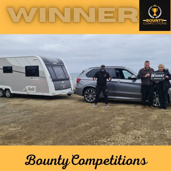 Won a BMW X5 M50D & Elddis Crusader Mega Combo
