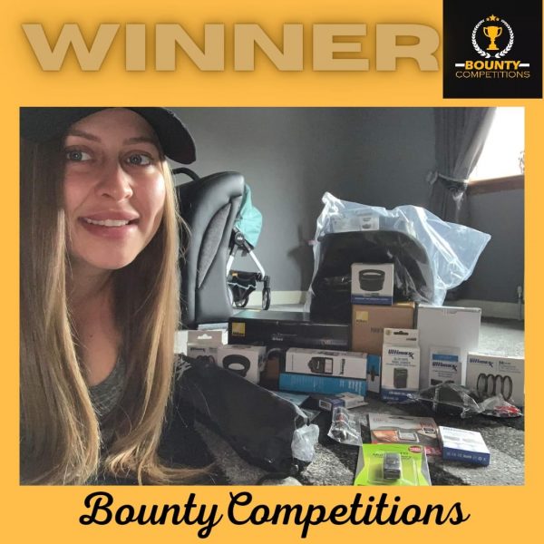 Won the Nikon D5600 DSLR Camera Bundle