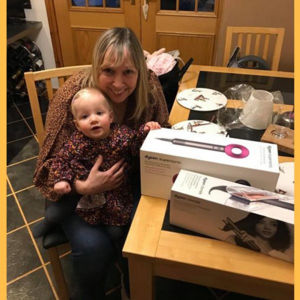 Won the Dyson Hair Bundle #9