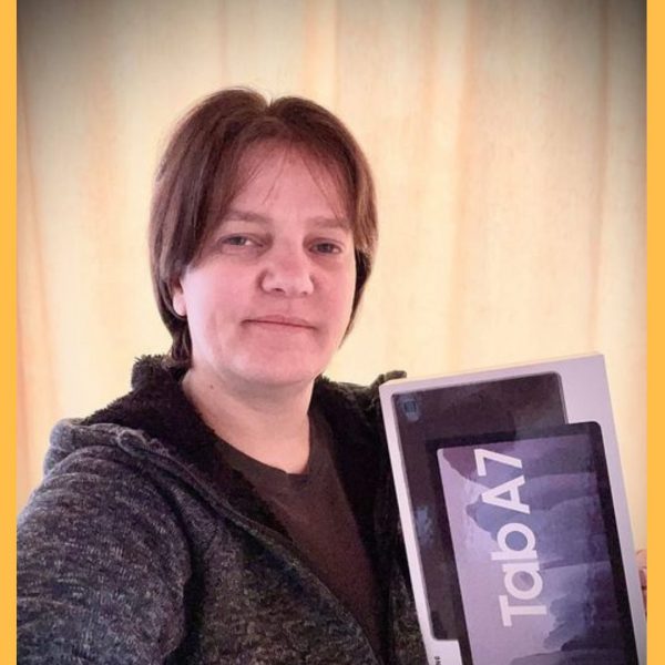 Won a Samsung Galaxy Tab A7