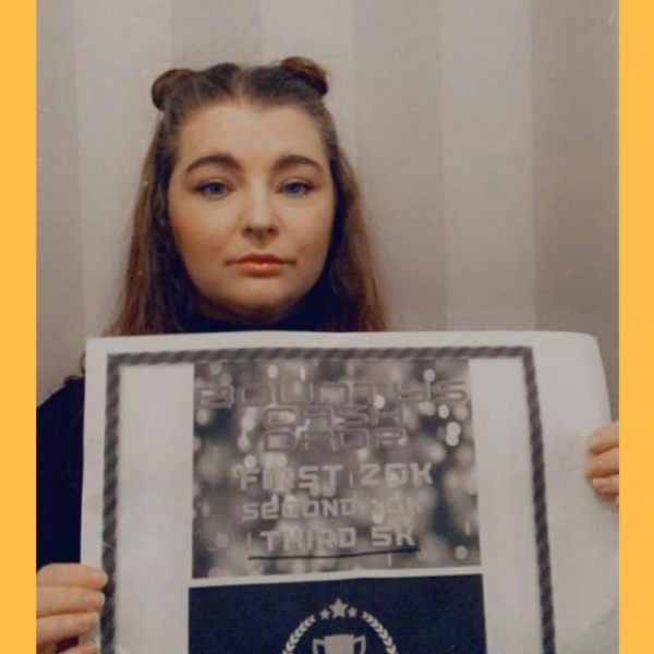 Won £5000 on the Bounty Cash Drop #3