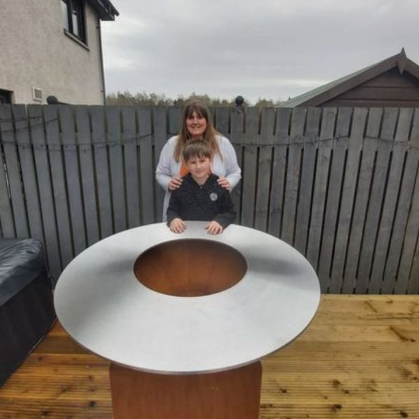 Won the Circle Grill from Speyside Stoves