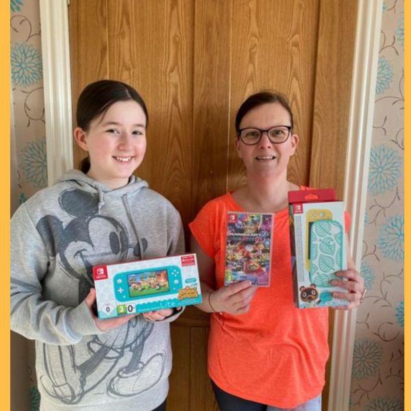 Won a Nintendo Switch Lite Bundle