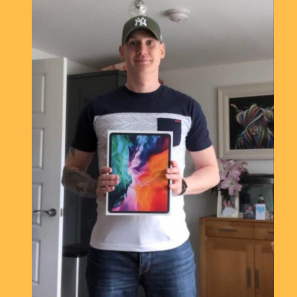 Won an Apple iPad Pro