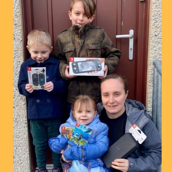 Won a Nintendo Switch Lite Bundle