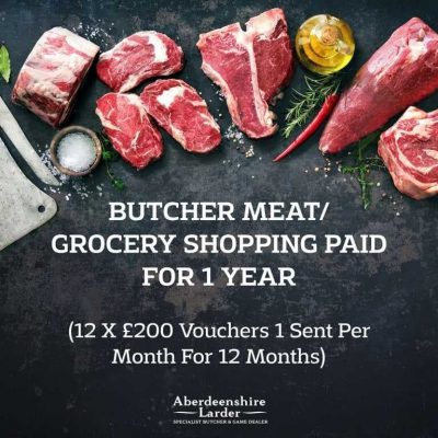 Aberdeenshire Larder : UK WIDE DELIVERY - Butcher Meat / Grocery Shopping paid for 1 Year (12x£200 Vouchers) #21