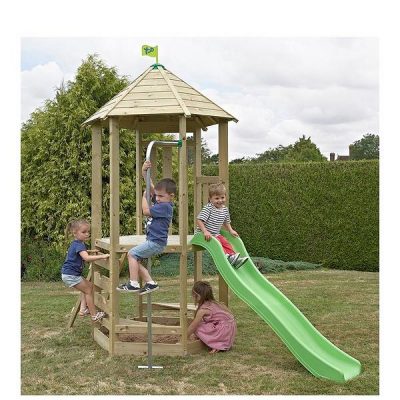 Castlewood Dover Wooden Climbing Frame & Slide