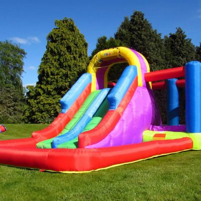 BEBOP TOTAL WIPEOUT BOUNCY CASTLE AND WATER SLIDE (DRAWN 27.03.21)