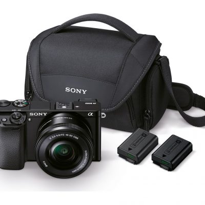 SONY a6000 Mirrorless Camera with 16-50 mm f/3.5-5.6 Lens & Accessories