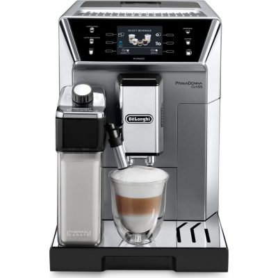 DELONGHI Prima Donna Class ECAM550.75.MS Smart Bean to Cup Coffee Machine - Silver (DRAWN 17.03.21)