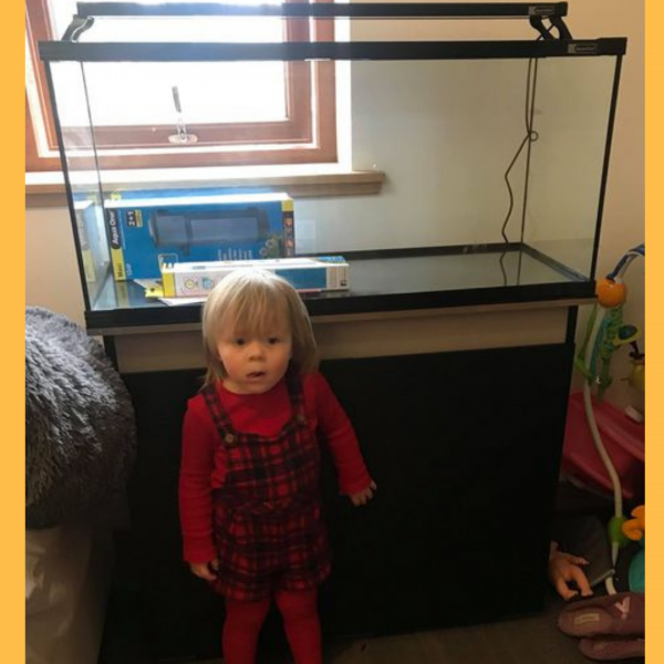 Won a Aqua One Horizon Tank and Stand