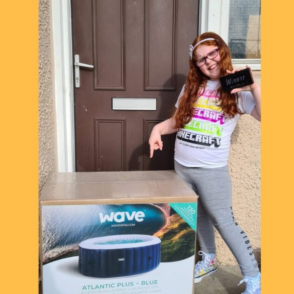 Won a Wave Atlantic Plus 6 Person Spa