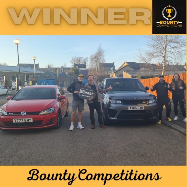 Won a Range Rover Sport SVR