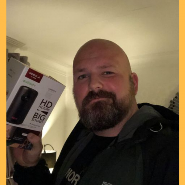 Won an ANKER Nebula Capsule II Portable Projector