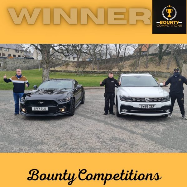 Won a Ford Mustang Fastback GT 5.0 V8 Manual/Tiguan R-Line