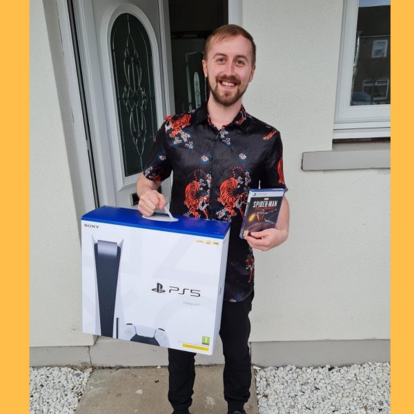 Won a PS5 Disc Edition With Spider Man Miles Morales