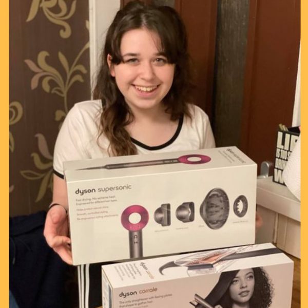 Won the Dyson Hair Bundle #2
