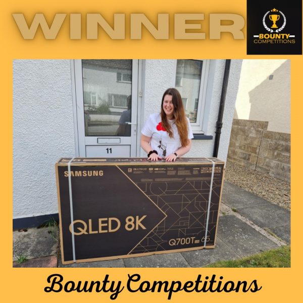 Won a 65″ Samsung TV