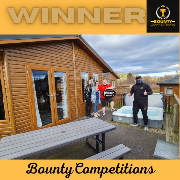 Won a Lodge at Castlewood Banchory