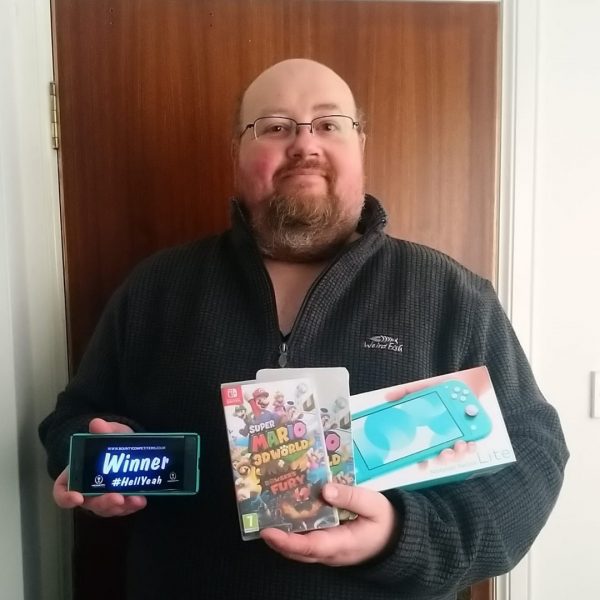 Won a Nintendo Switch Lite Bundle