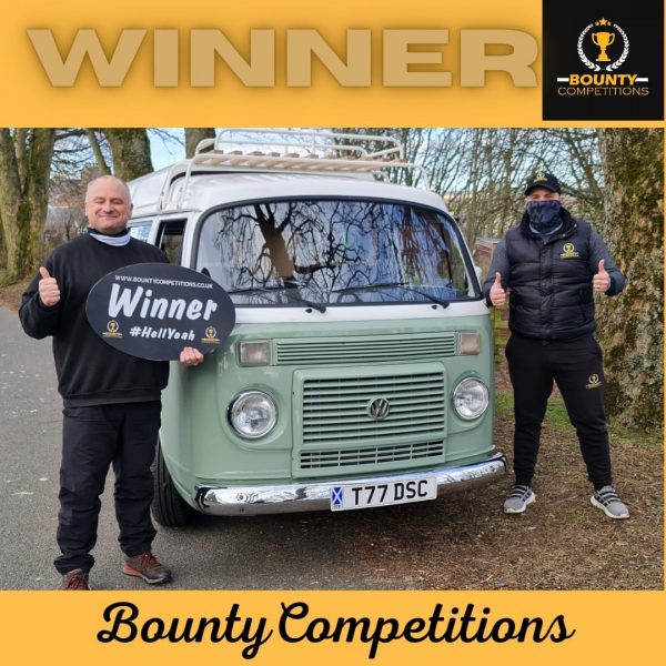 Won a VW T2C Brazillian Bay Window Campervan