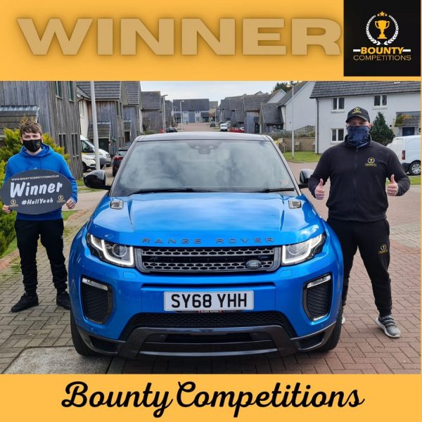 Won a Range Rover Evoque