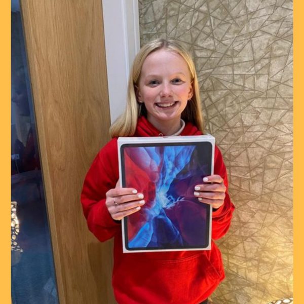 Won an Apple iPad Pro