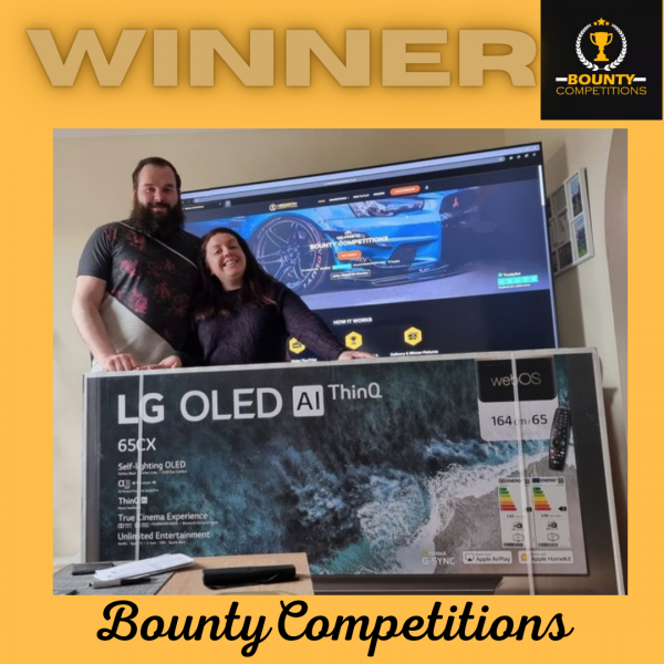 Won a LG 55″ Smart 4K TV & SL9YG Wireless Sound Bar Bundle