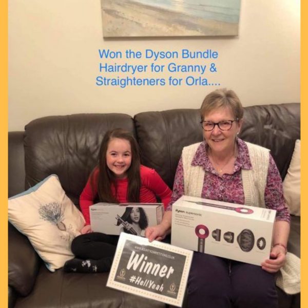 Won a Dyson Hair Bundle