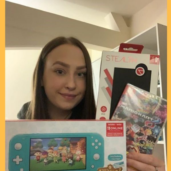 Won a Nintendo Switch Lite Bundle