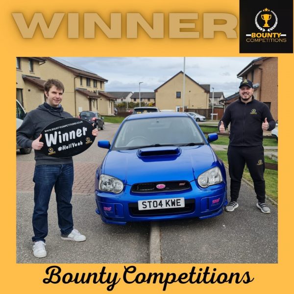 Won a Subaru Impreza STI