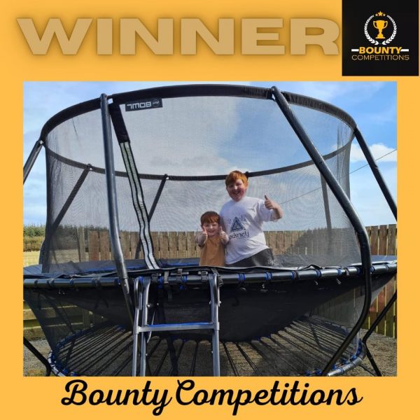 Won a Plum Bowl Freebound 14ft Trampoline