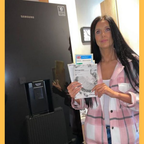 Won a Samsung Fridge Freezer