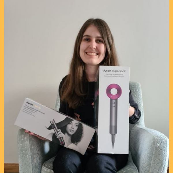 Won a Dyson Hair Bundle