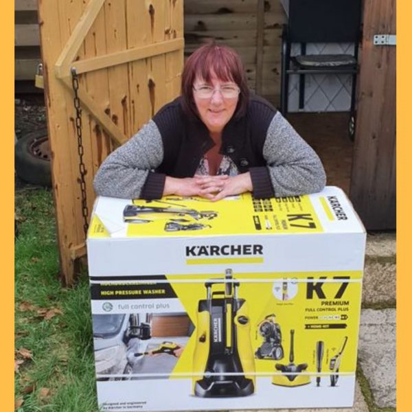 Won a Karcher K7 Pressure Washer