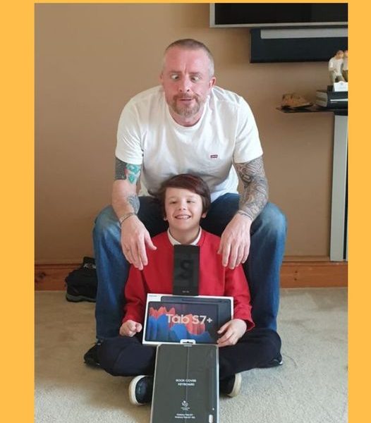 Won the Samsung Galaxy S21+ and Tab S7+ Bundle #2!