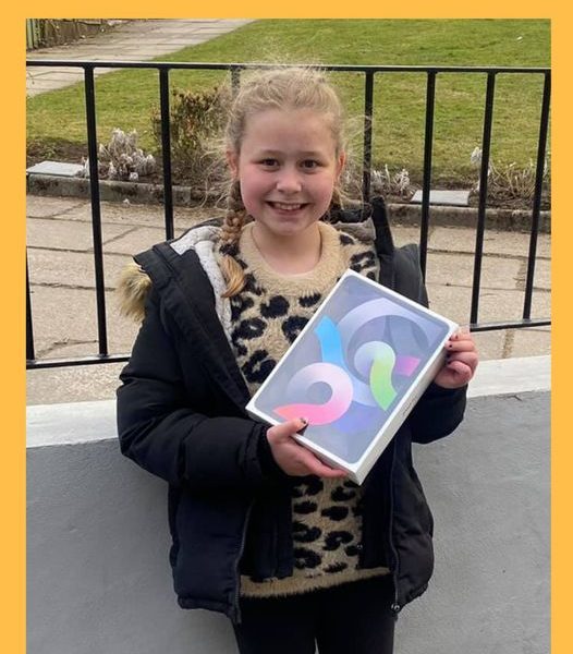 Won an Apple iPad Air