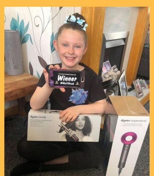 Won the Dyson Hair Bundle