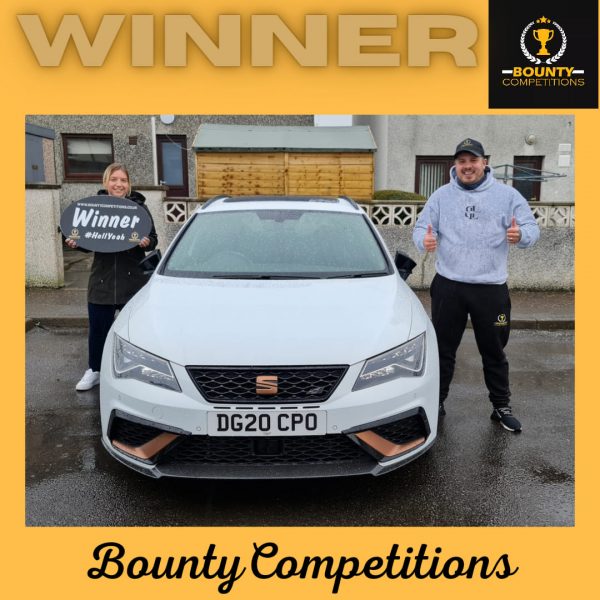 Won the Stunning Seat Cupra Estate!