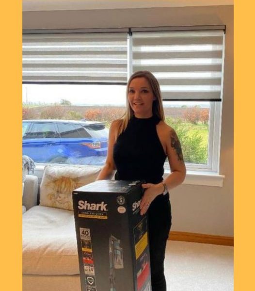 Won a Shark Hoover!