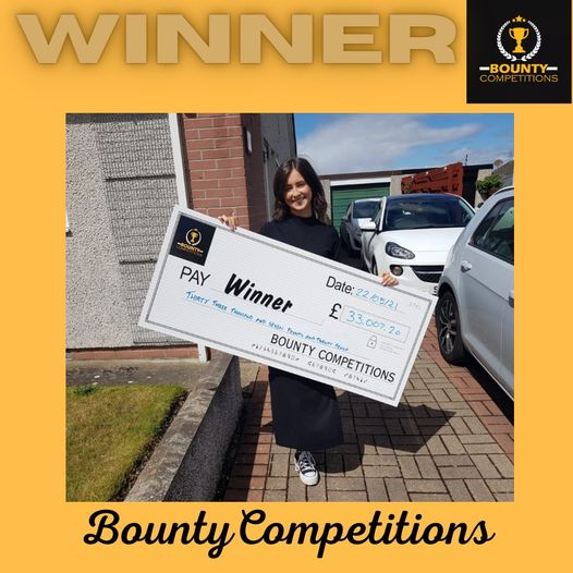 Won £33,007.20 on the Big Bounty!