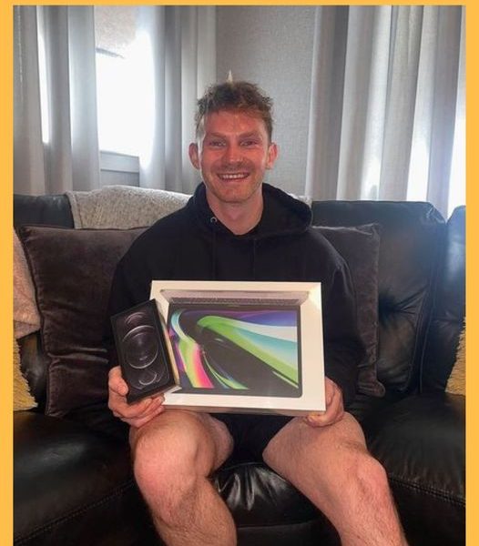 Won the Macbook Pro and iPhone 12 Pro Max!!