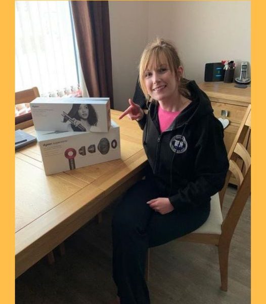 Won the Dyson Hair Bundle!!