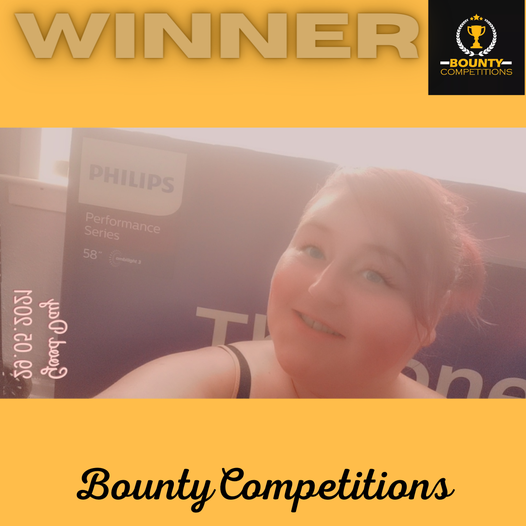 Won a 58″ Philips TV!!