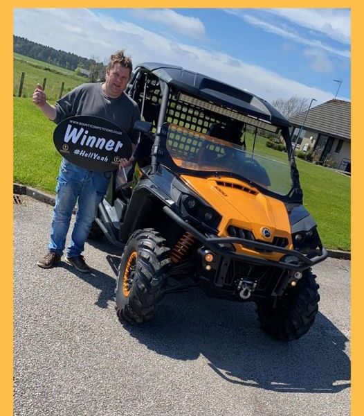 Won the 1000cc Can AM road legal buggy!!