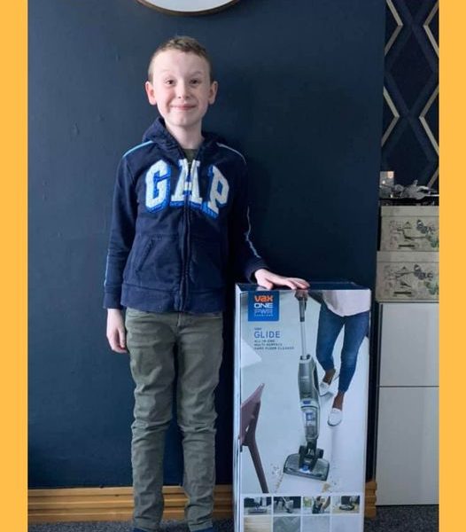 Won the VAX ONEPWR Glide Cordless Upright Hard Floor Cleaner