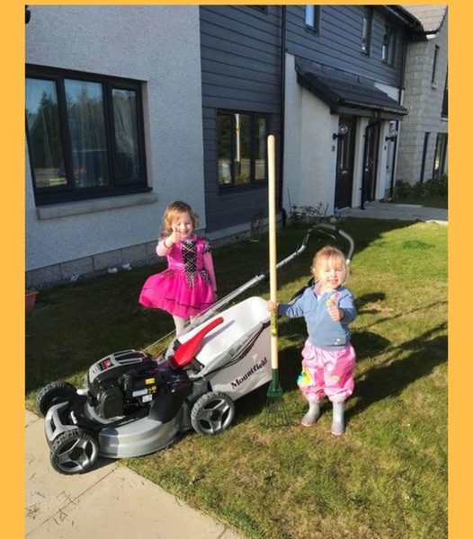 Won the Mountfield SP556 BV 53cm 163CC Self-Propelled Rotary Petrol Lawn Mower!!