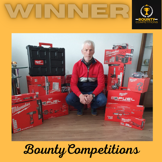 Won the HUGE Milwaukee Tool Bundle!!